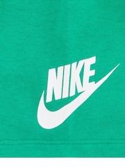 Nike Green Little Kids Club T-Shirt and Shorts Set - Image 7 of 7