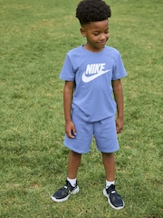 Синий - Nike футболка и шорты Little Kids Club - Изображение 1 из 5