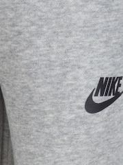 Nike Grey Little Kids Long Sleeve T-Shirt and Tracksuit Joggers - Image 7 of 7