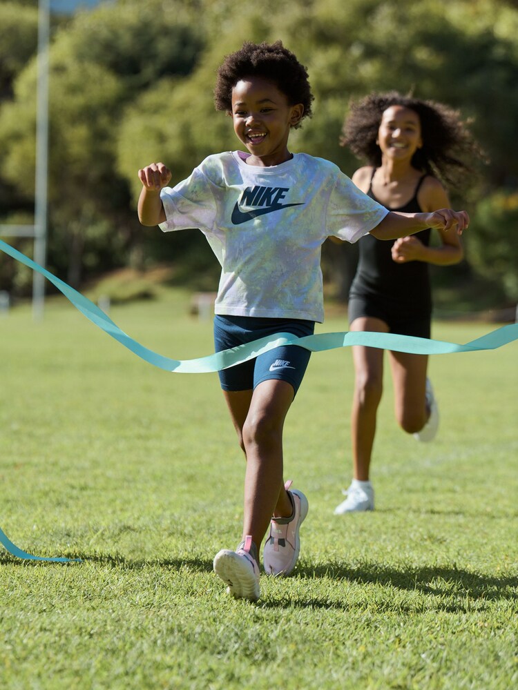 Nike Navy Little Kids Tie Dye T-Shirt and Shorts Set - Image 2 of 6