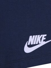 Nike Navy Little Kids Tie Dye T-Shirt and Shorts Set - Image 6 of 6