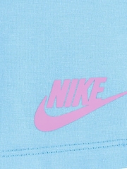 Детский комплект из футболки и шорт с принтом тай-дай Nike - Image 4 of 4