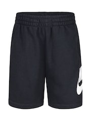 Nike Black Little Kids Club T-Shirt and Shorts Set - Image 5 of 6