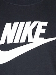 Nike Black Little Kids Club T-Shirt and Shorts Set - Image 6 of 6