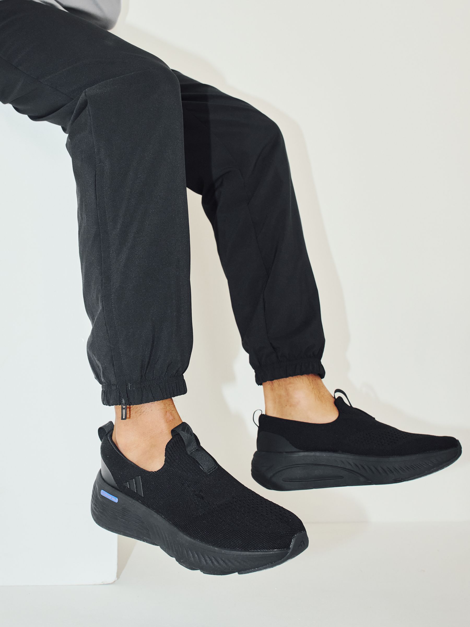 Cloudfoam adidas black online