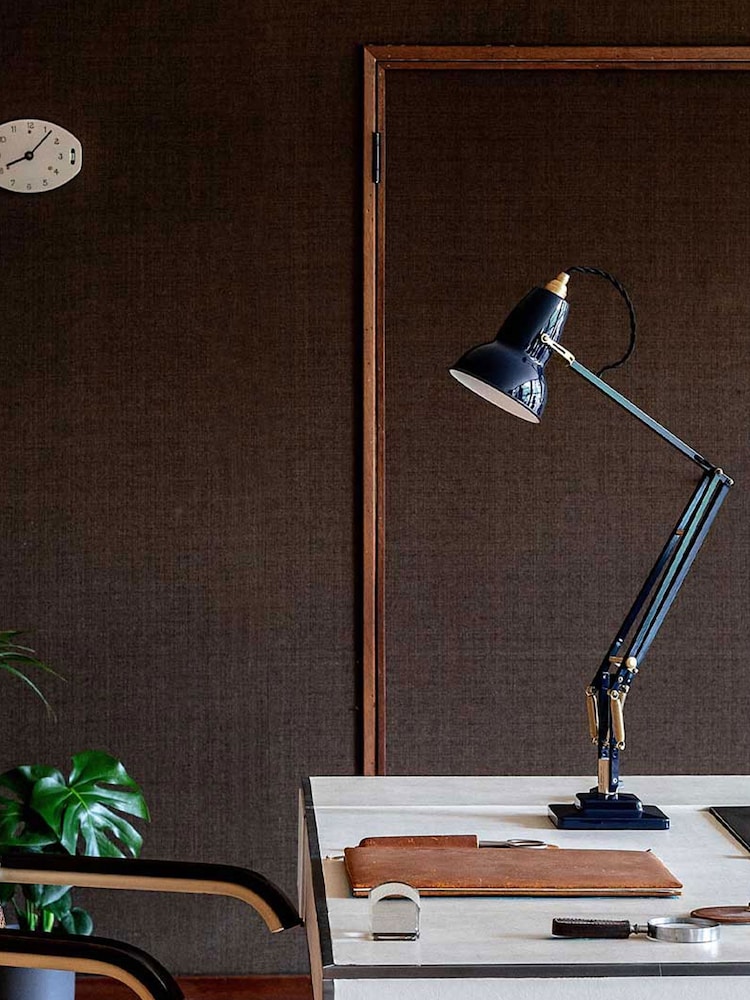 Anglepoise Blue Original 1227™ Brass Desk Lamp - Image 3 of 3