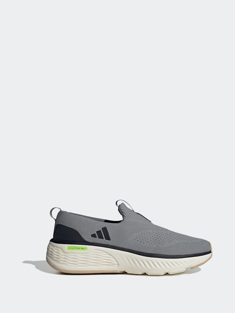 adidas Grey/Black Cloudfoam Go Lounger In Trainers - Image 1 of 10