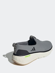 adidas Grey/Black Cloudfoam Go Lounger In Trainers - Image 4 of 10
