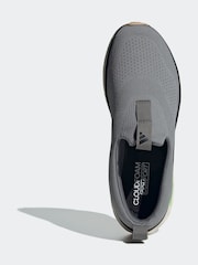 adidas Grey/Black Cloudfoam Go Lounger In Trainers - Image 7 of 10