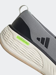 adidas Grey/Black Cloudfoam Go Lounger In Trainers - Image 9 of 10