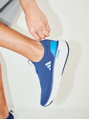 Negro/azul marino - Zapatillas sin cordones estilo calcetín Cloudfoam Go de adidas - Imagen 1 de 3