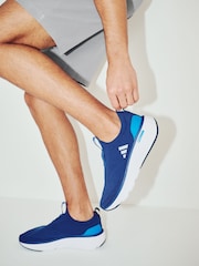 Negro/azul marino - Zapatillas sin cordones estilo calcetín Cloudfoam Go de adidas - Imagen 3 de 3