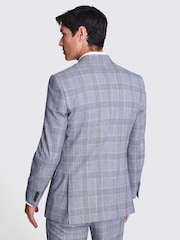 MOSS Grey Tailored Fit Check Jacket - Image 4 of 7