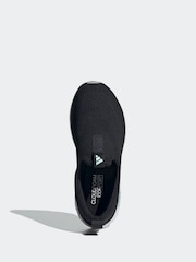 adidas Black/Teal Cloudfoam Go Lounger Shoes - Image 5 of 8