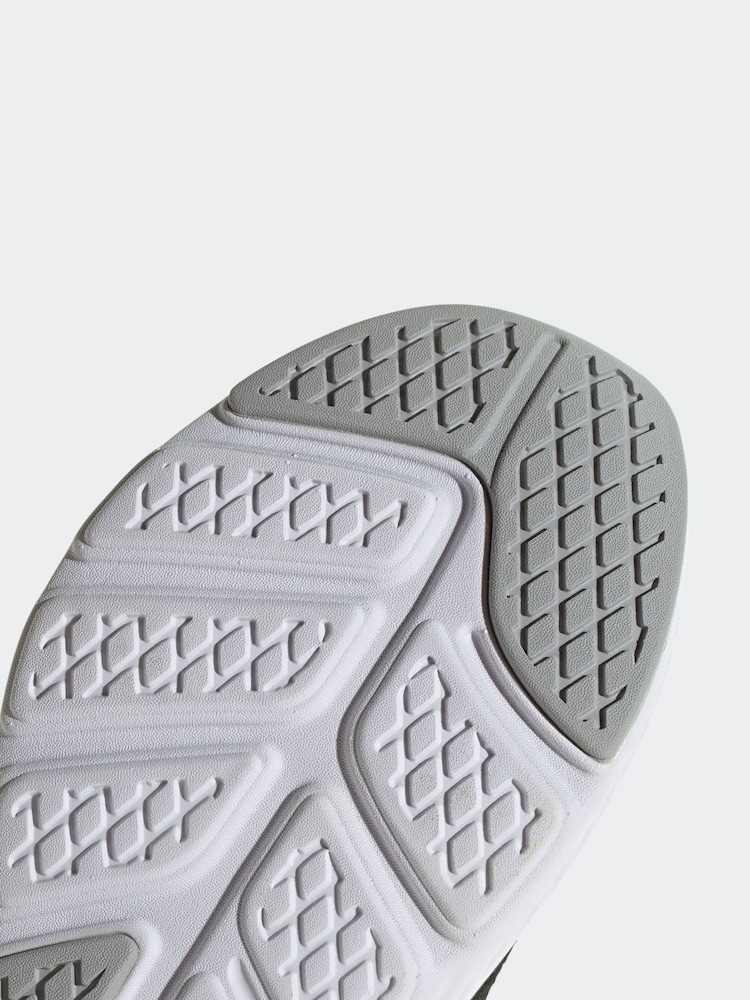 adidas Black/Teal Cloudfoam Go Lounger Shoes - Image 8 of 8