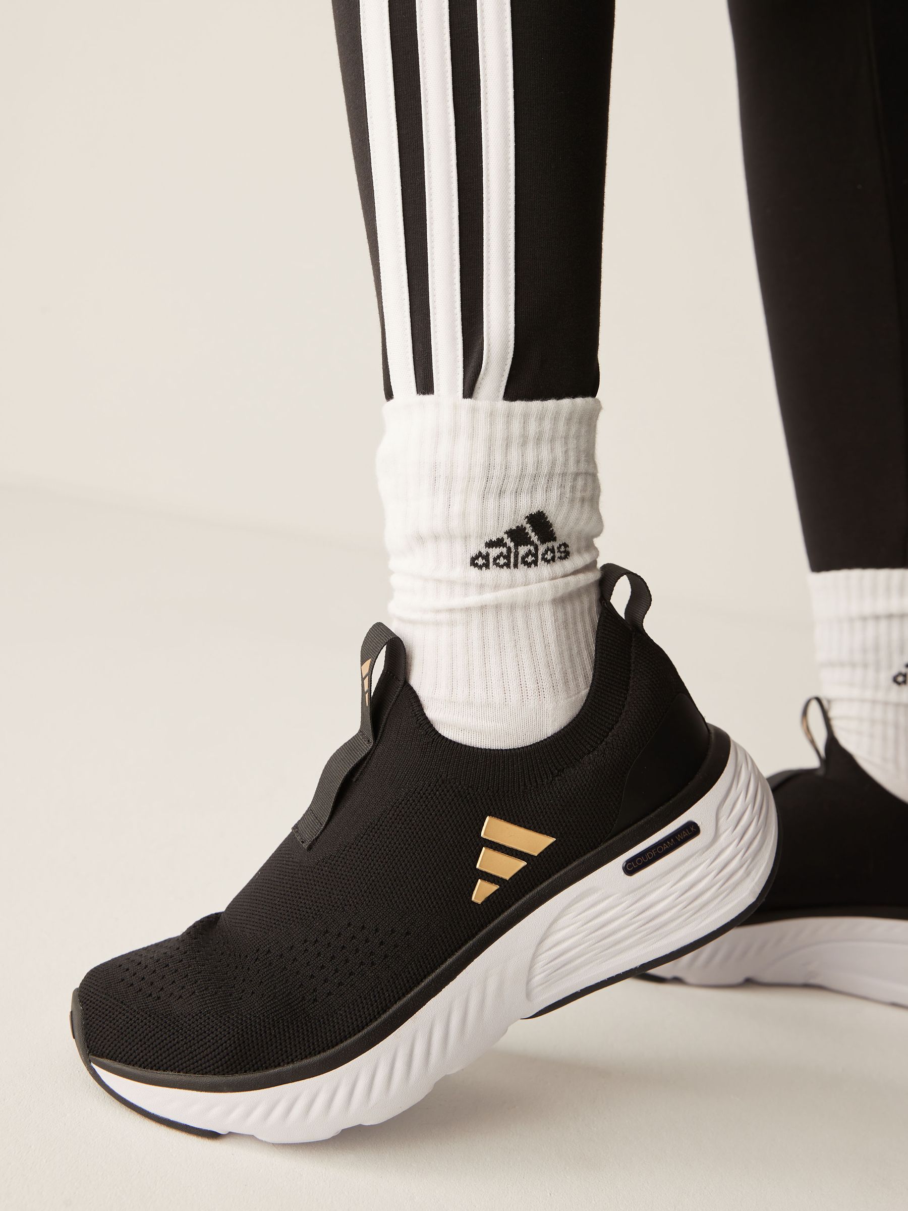 Adidas neo cloudfoam black and rose gold new arrivals