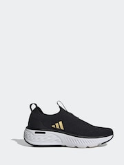 adidas Black/Gold Cloudfoam Go Shoes - Image 4 of 11