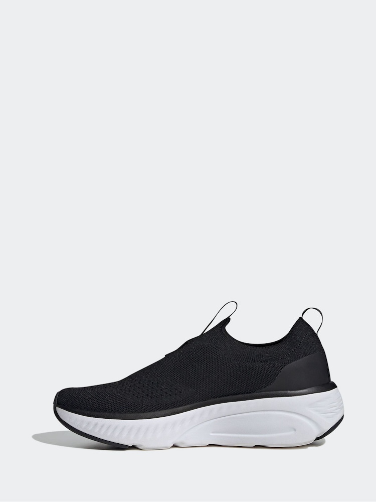 adidas Black/Gold Cloudfoam Go Sock Shoes - Image 5 of 11