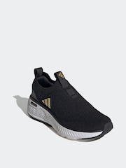 adidas Black/Gold Cloudfoam Go Shoes - Image 6 of 11