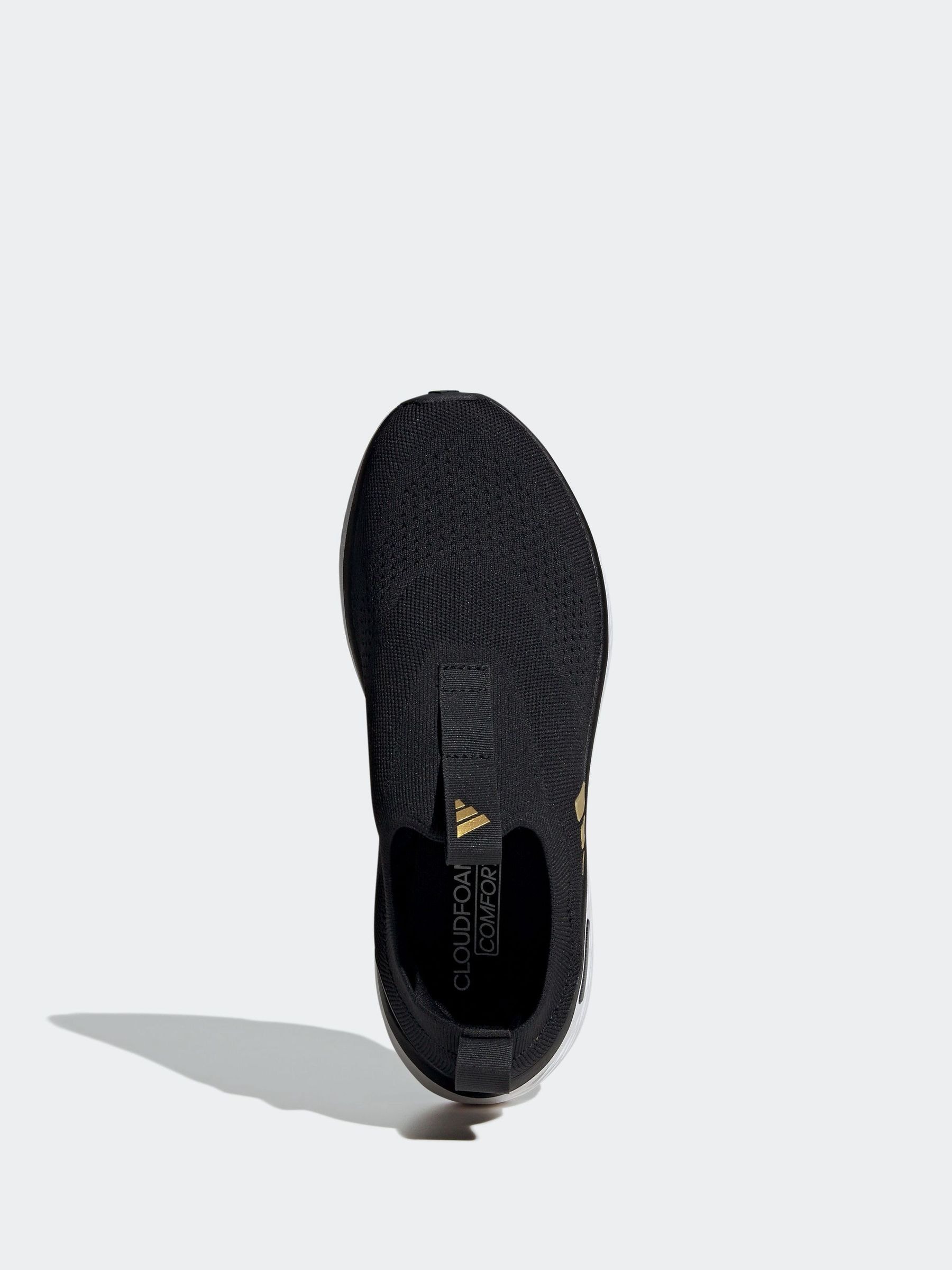 adidas Black Gold Cloudfoam Go Shoes