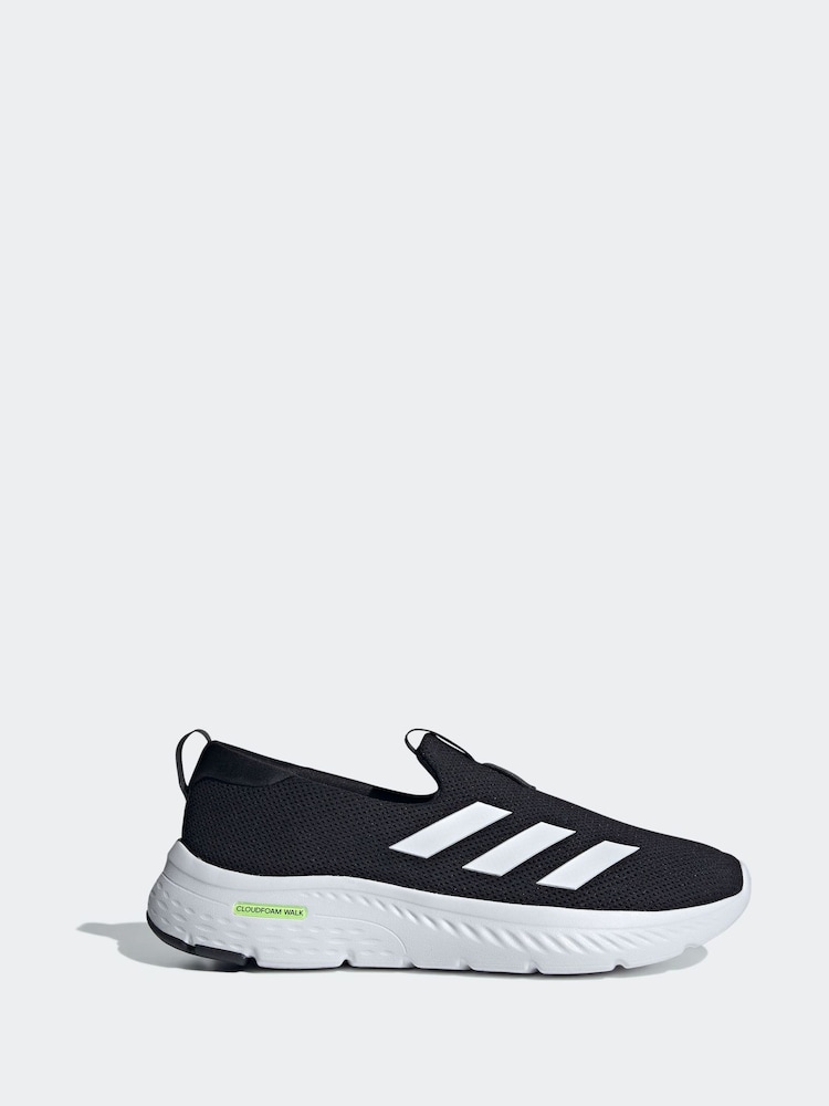 Черный/белый - adidas кроссовки-слипоны Cloudfoam Move Lounger - Изображение 1 из 7
