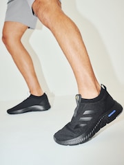 adidas Black Grey Cloudfoam Move Sock In Trainers - Image 2 of 10