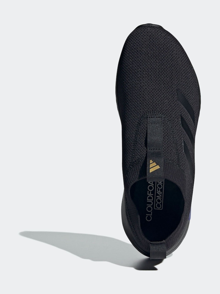 adidas Black Grey Cloudfoam Move Sock In Trainers - Image 7 of 10