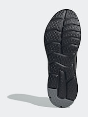 adidas Black Grey Cloudfoam Move Sock In Trainers - Image 8 of 10
