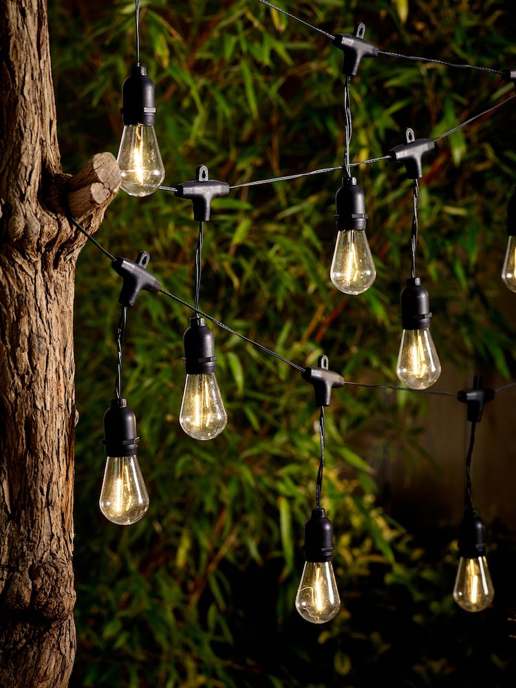 White Mains Filament LED Festoon Outdoor Line Set of 30 - Image 2 of 4