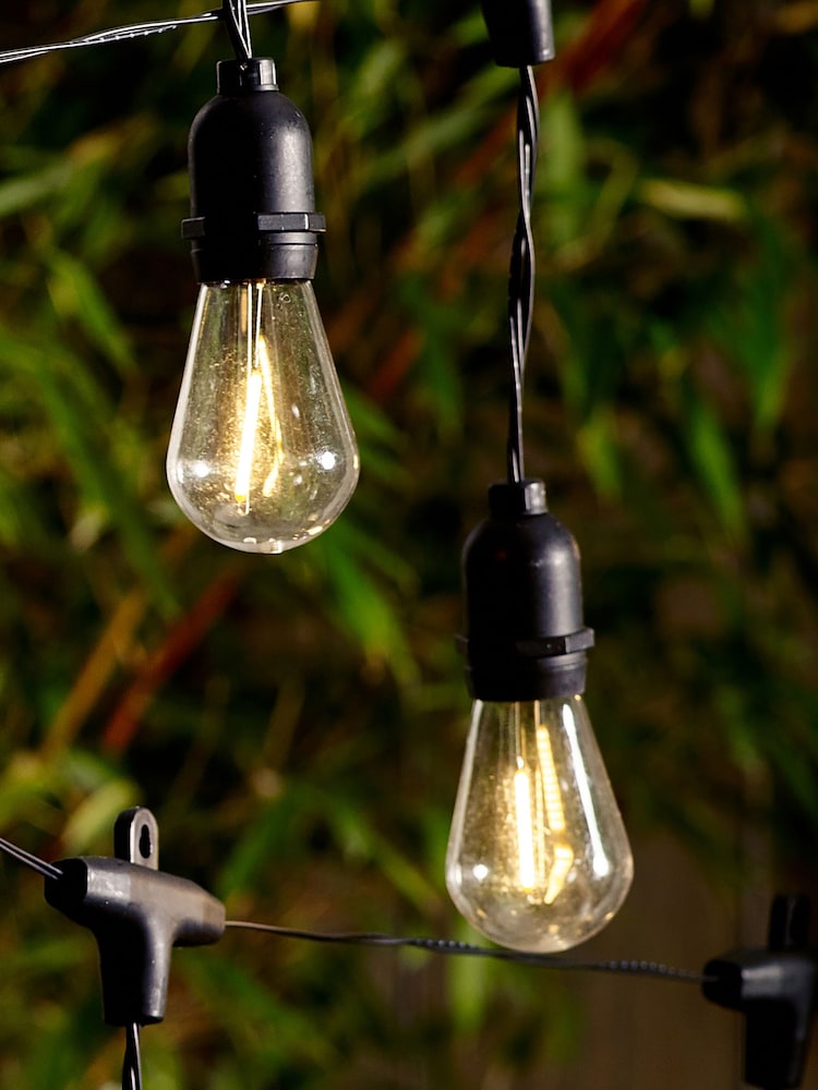 White Mains Filament LED Festoon Outdoor Line Set of 30 - Image 4 of 4