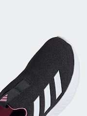 adidas Black/Pink Cloudfoam Move Lounger In Trainers - Image 10 of 11