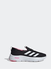 adidas Black/Pink Cloudfoam Move Lounger In Trainers - Image 4 of 11