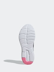 adidas Black/Pink Cloudfoam Move Lounger In Trainers - Image 9 of 11