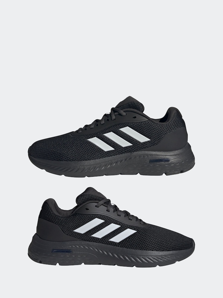 adidas Black/White Cloudfoam Move In Trainers - Image 5 of 9