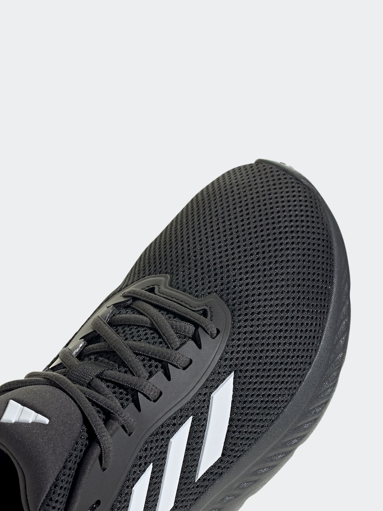 adidas Black/White Cloudfoam Move In Trainers - Image 8 of 9