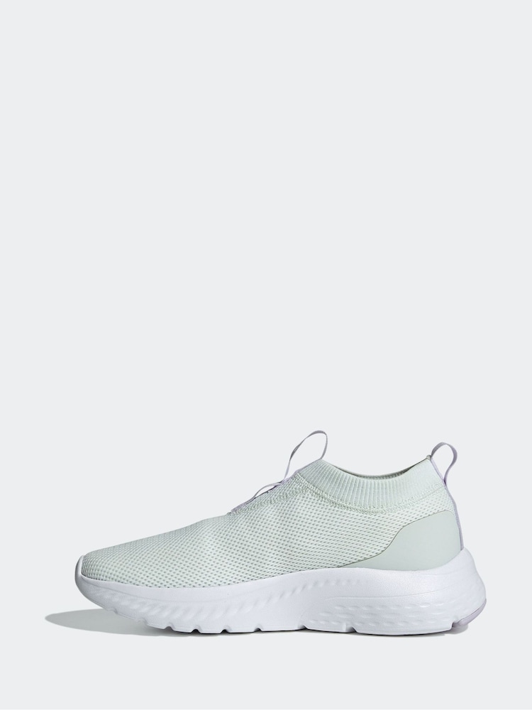 adidas Jade Green Cloudfoam Move Sock In Trainers - Image 2 of 8