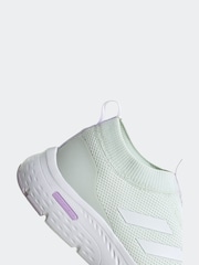 adidas Jade Green Cloudfoam Move Sock In Trainers - Image 8 of 8