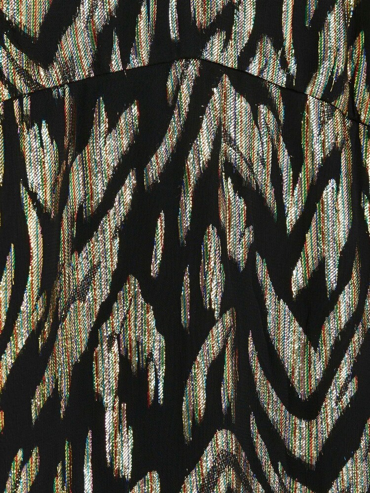 River Island Black 100% Cotton Animal Print Tent Midi Dress - Image 6 of 6