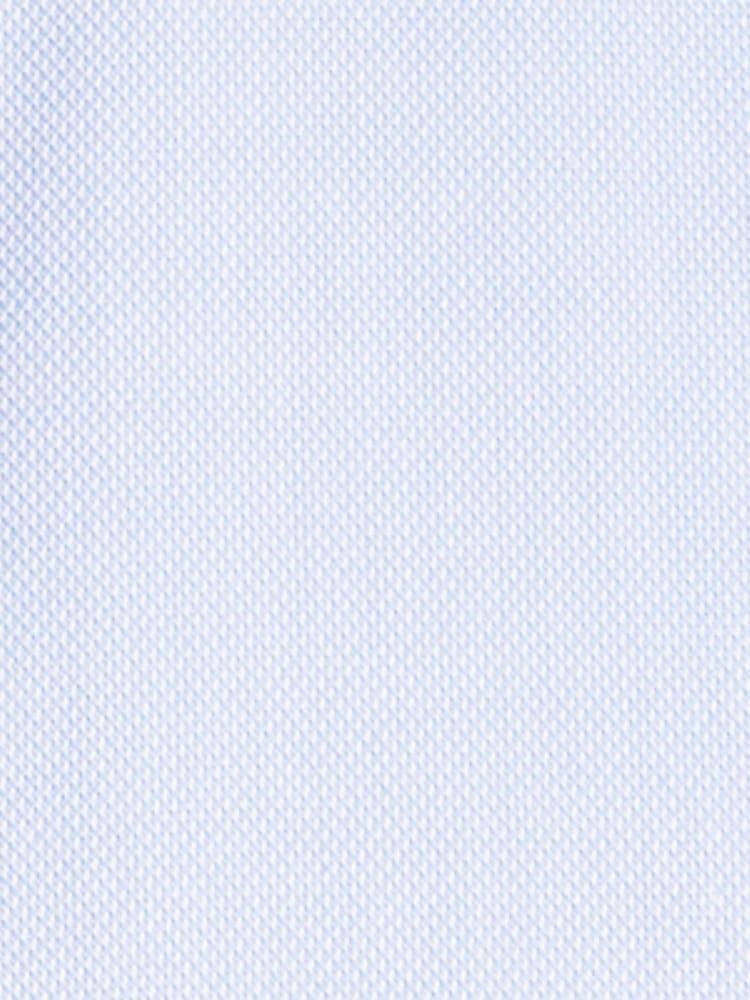 MOSS Blue Tailored Dobby Stretch Shirt - Image 4 of 4