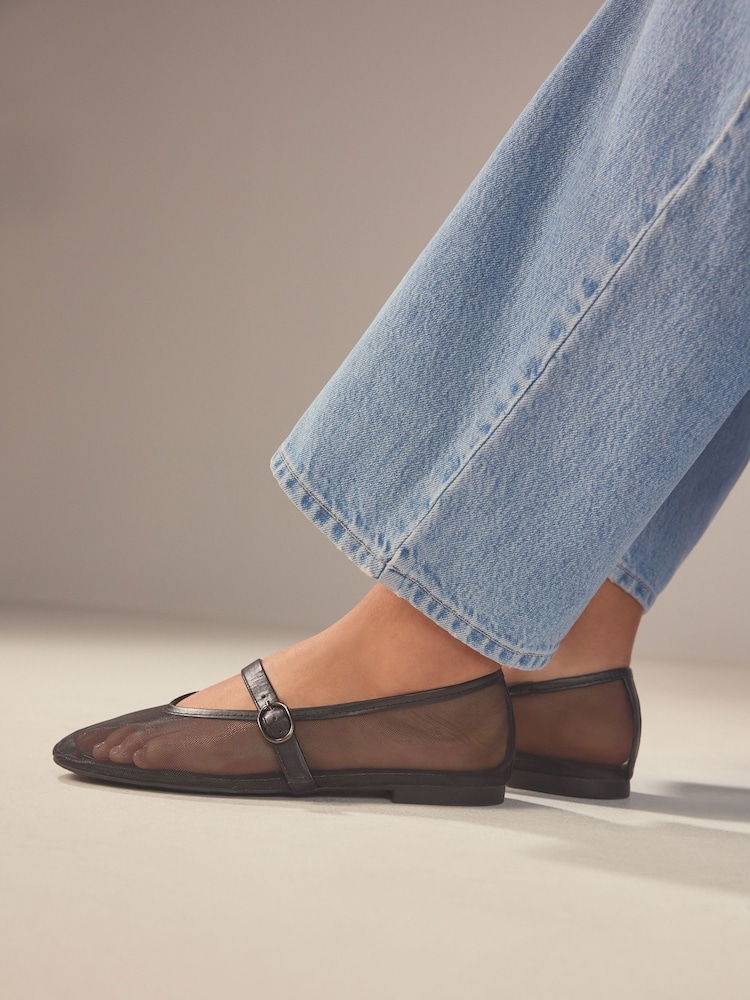 črna - Čevlji z mrežico Forever Comfort® - Slika 2 iz 9