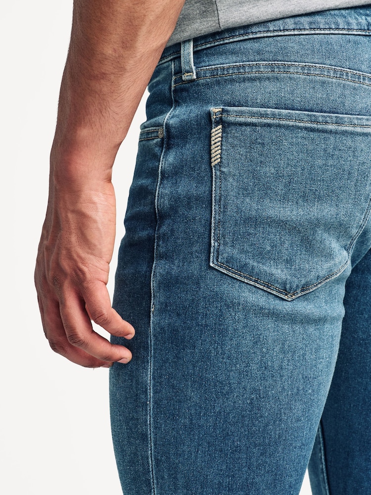Paige Slim Fit Lennox Stretch Denim Jeans - Image 4 of 4 Paige Slim Fit Lennox Stretch Denim Jeans - Image 4 of 4