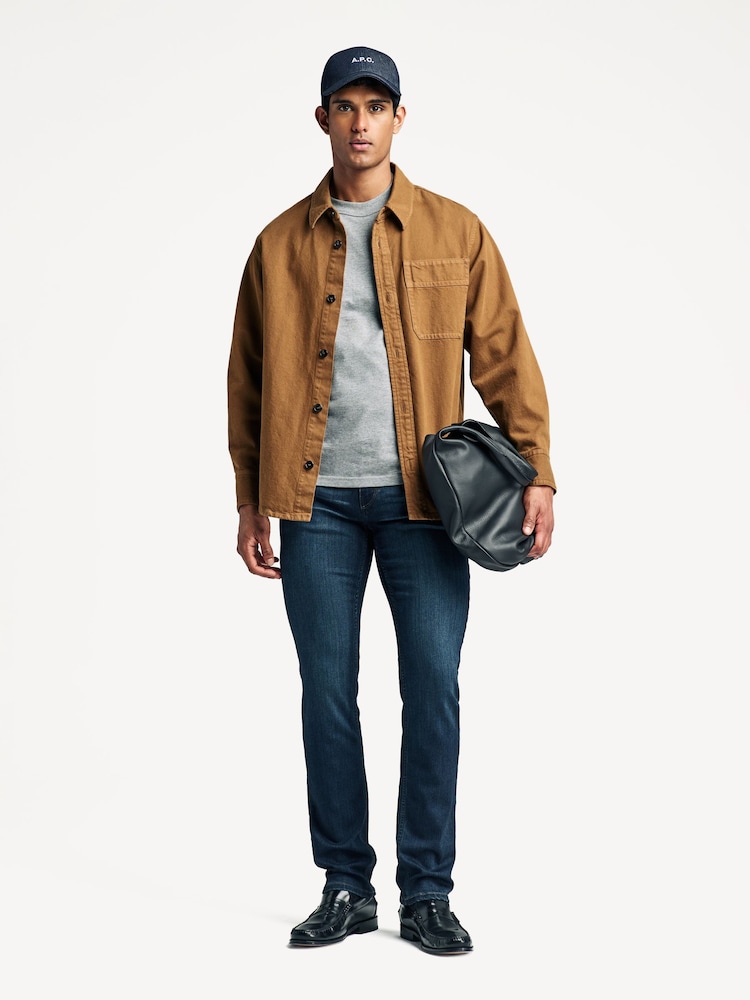 Paige Slim Fit Federal Straight Leg Jeans - Image 1 of 4 Paige Slim Fit Federal Straight Leg Jeans - Image 1 of 4