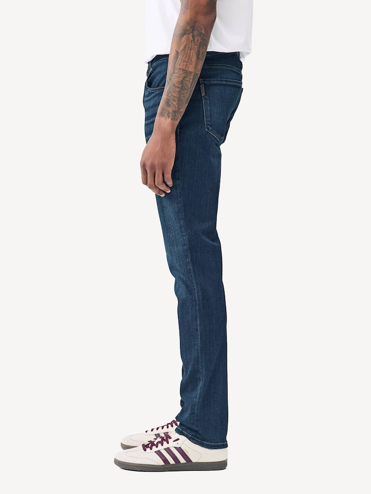 Paige Slim Fit Federal Straight Leg Jeans - Image 4 of 4 Paige Slim Fit Federal Straight Leg Jeans - Image 4 of 4