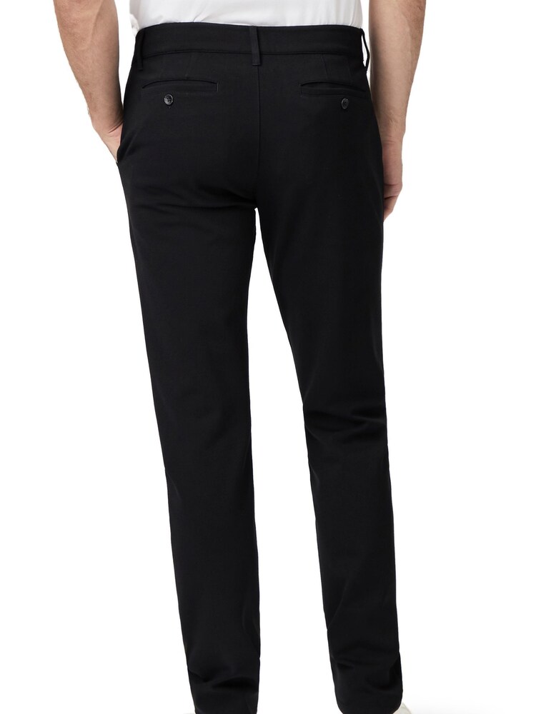 Paige Slim Fit Stafford Tapered Leg Stretch Black Trousers - Image 2 of 4
