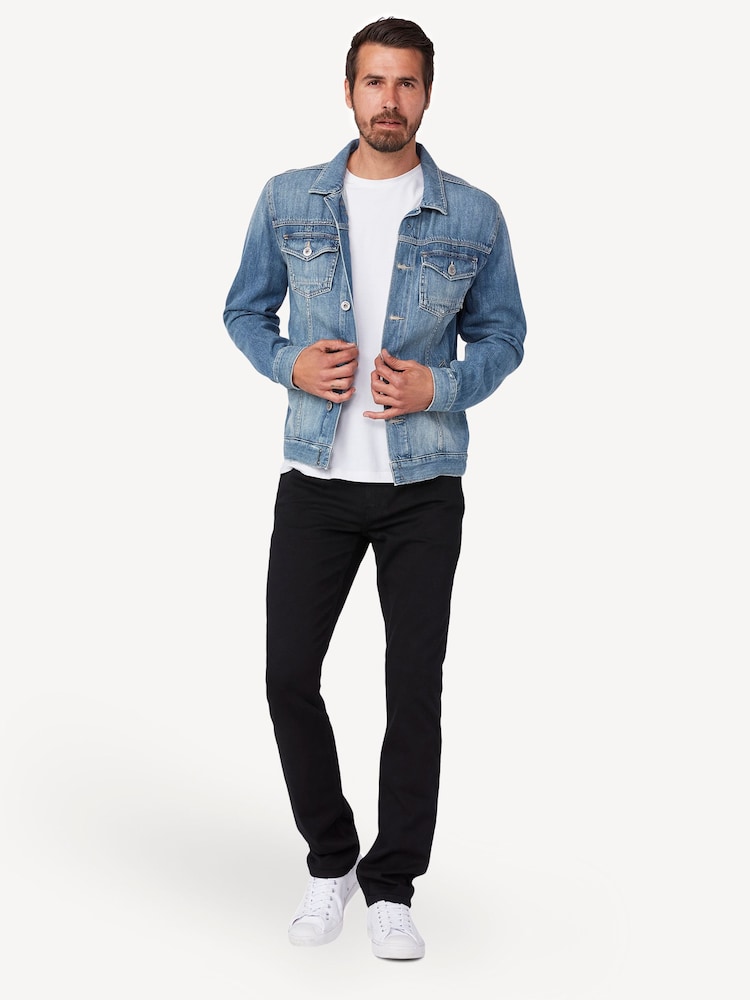 Paige Slim Fit Federal Straight Leg Jeans - Image 4 of 4