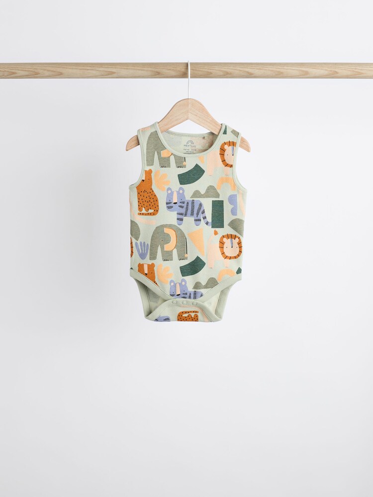 Motif personnage discret - Paquet de bodys pour bébé 5 - Image 7 of 14