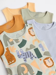 Motif personnage discret - Paquet de bodys pour bébé 5 - Image 9 of 14