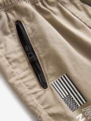 Neutral 100% Cotton NASA Pull-On Shorts (4-16yrs) - Image 3 of 3