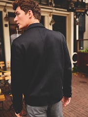 Black EDIT Jersey Shacket - Image 3 of 8
