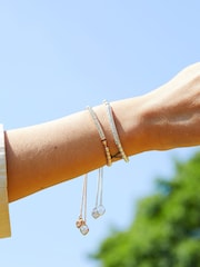 Lipsy Two Tone Bar 2 Pack Toggle Bracelet - Gift Boxed - Image 4 of 4